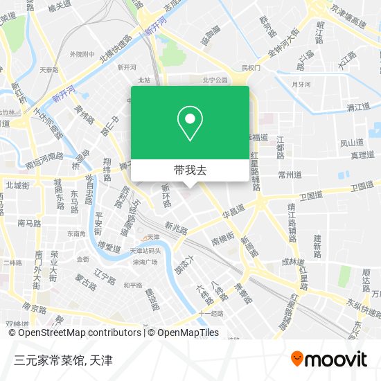 三元家常菜馆地图