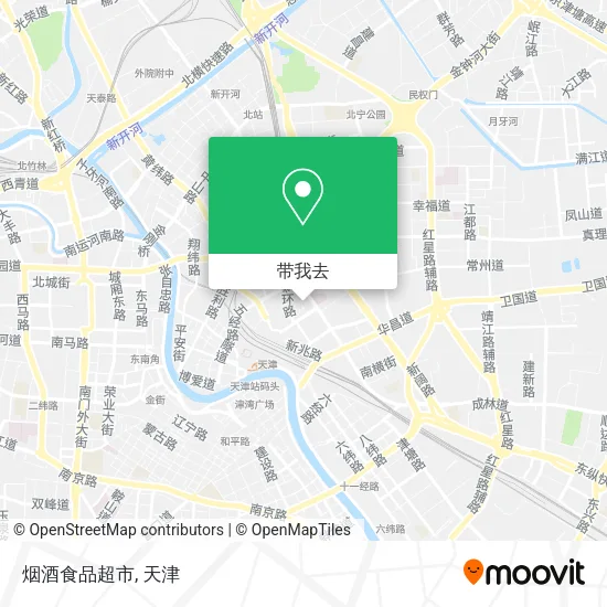 烟酒食品超市地图