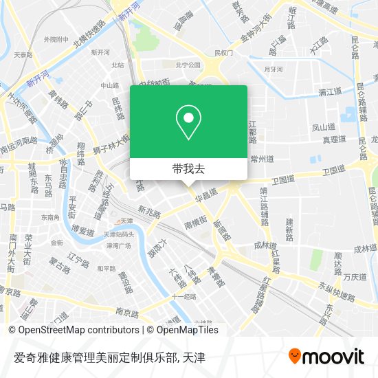 爱奇雅健康管理美丽定制俱乐部地图