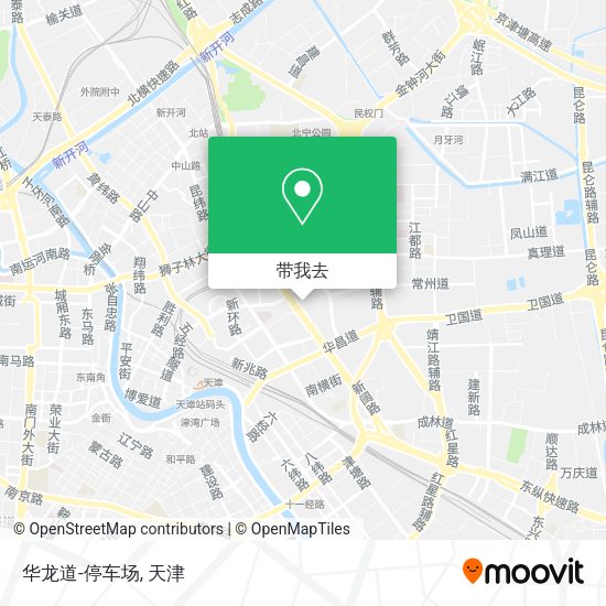 华龙道-停车场地图
