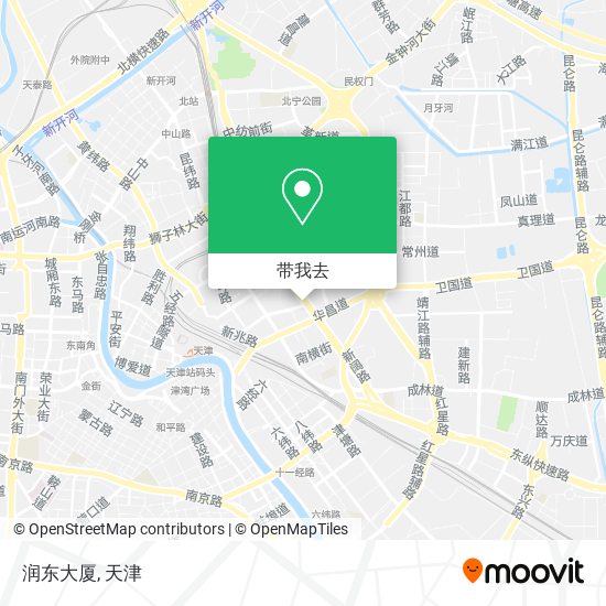 润东大厦地图