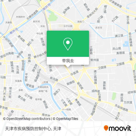 天津市疾病预防控制中心地图