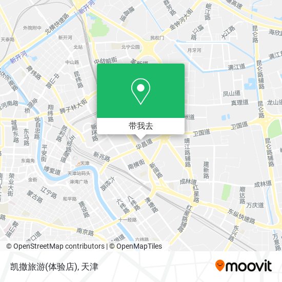 凯撒旅游(体验店)地图