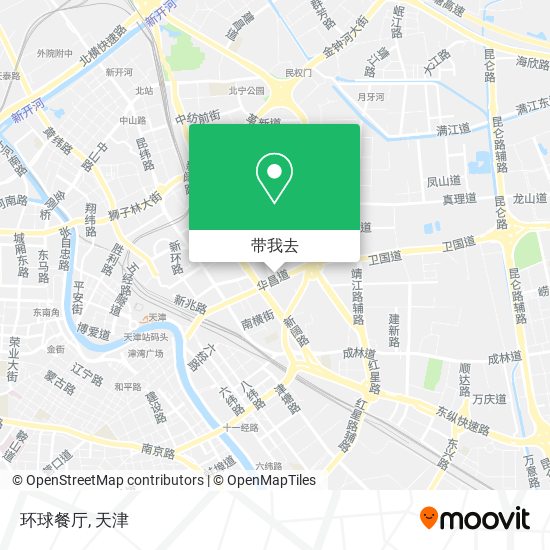 环球餐厅地图