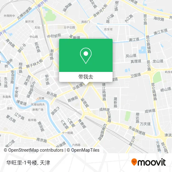 华旺里-1号楼地图