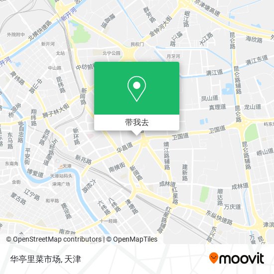 华亭里菜市场地图