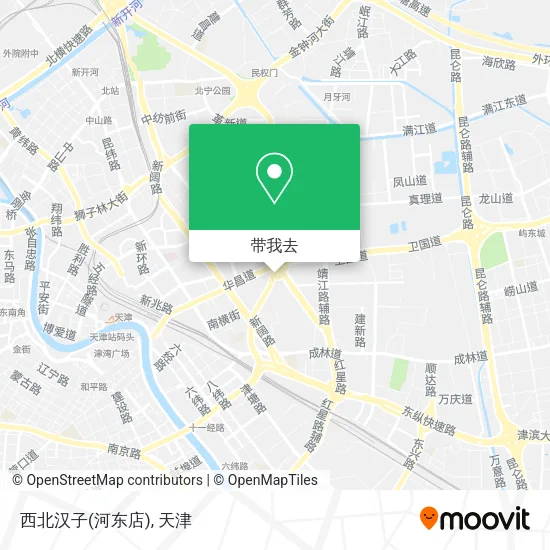 西北汉子(河东店)地图