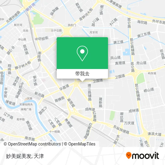 妙美妮美发地图