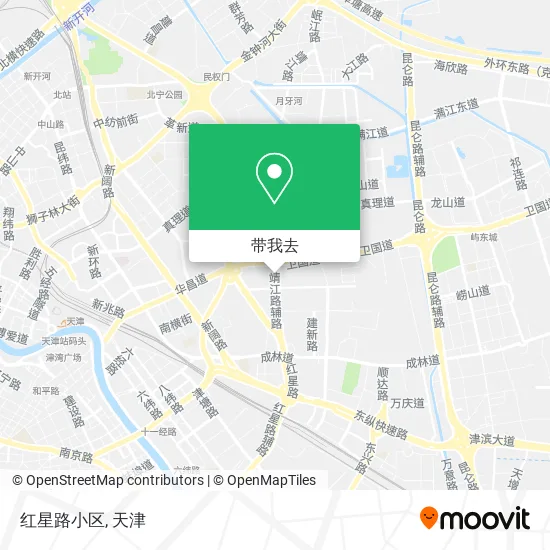 红星路小区地图