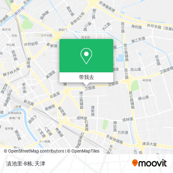 滇池里-8栋地图