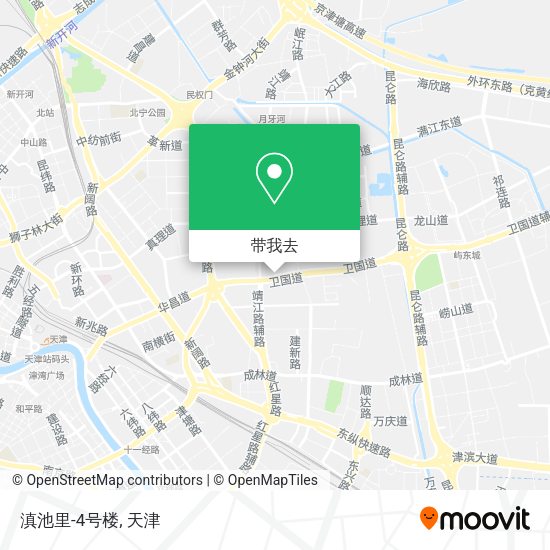 滇池里-4号楼地图