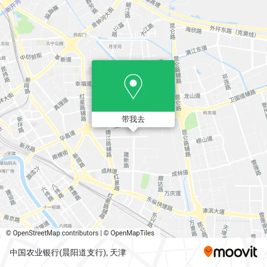 中国农业银行(晨阳道支行)地图