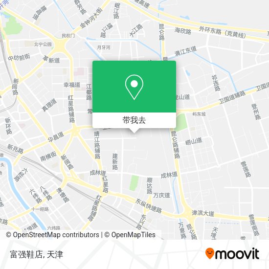 富强鞋店地图