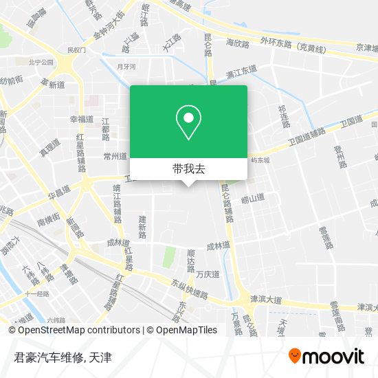 君豪汽车维修地图