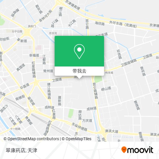 翠康药店地图