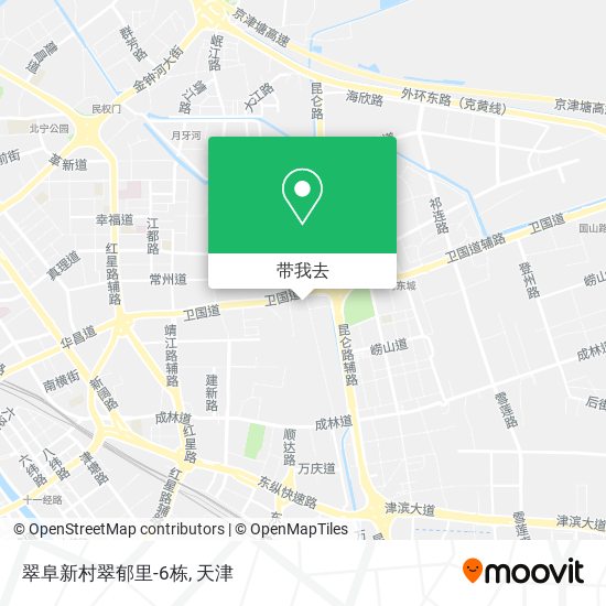 翠阜新村翠郁里-6栋地图