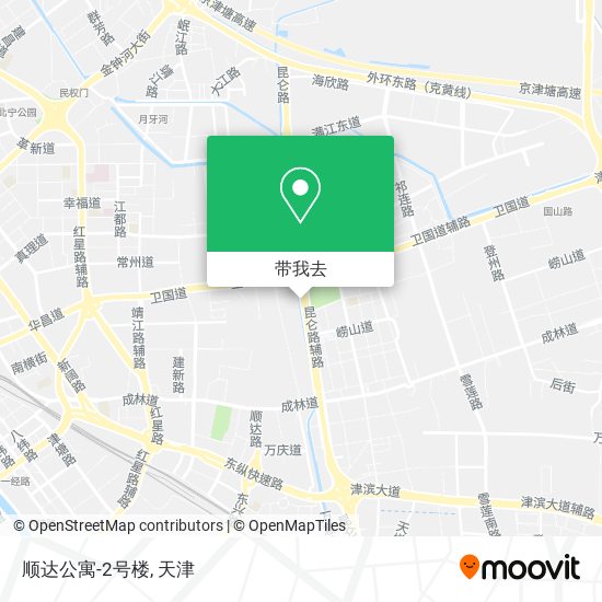 顺达公寓-2号楼地图