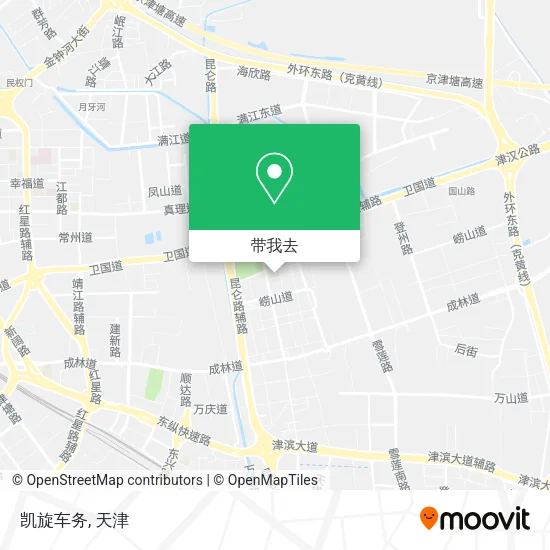 凯旋车务地图