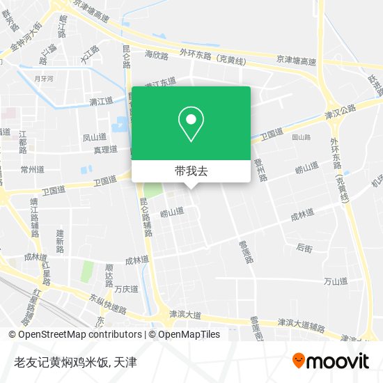 老友记黄焖鸡米饭地图