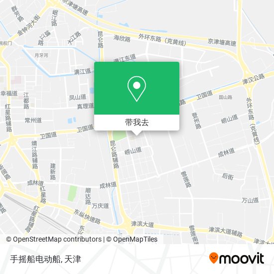手摇船电动船地图