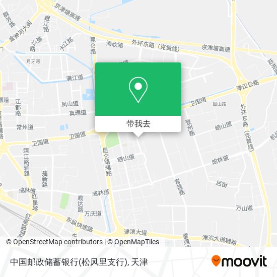 中国邮政储蓄银行(松风里支行)地图