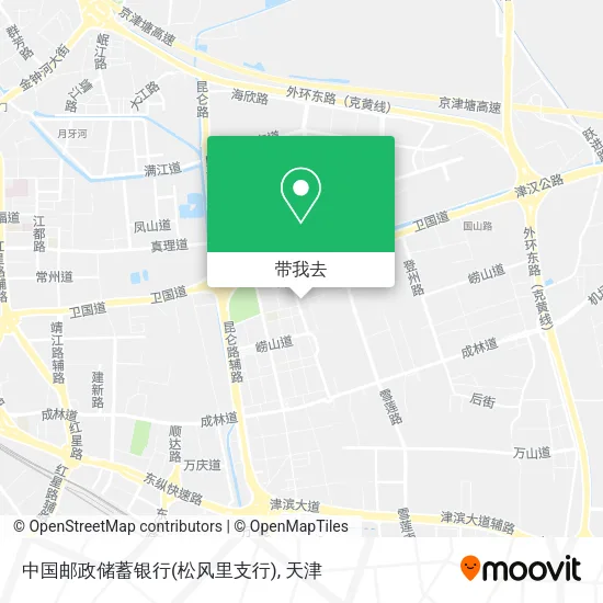 中国邮政储蓄银行(松风里支行)地图
