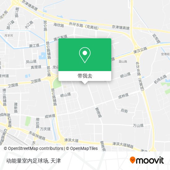 动能量室内足球场地图