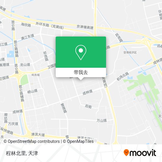 程林北里地图