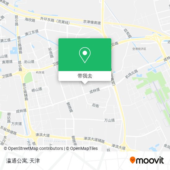 瀛通公寓地图
