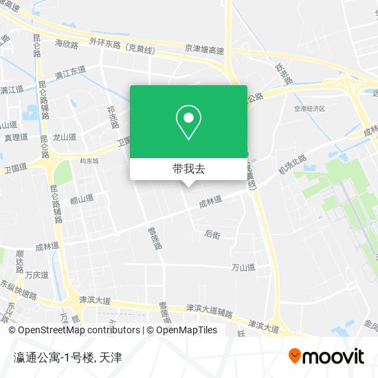 瀛通公寓-1号楼地图