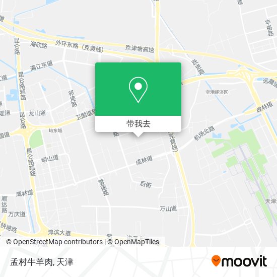 孟村牛羊肉地图