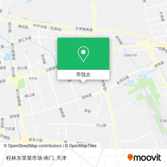 程林东里菜市场-南门地图