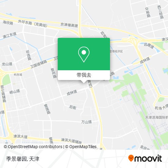 季景馨园地图