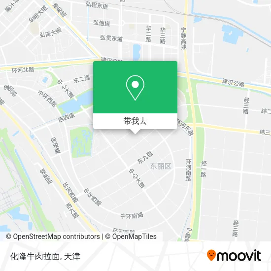 化隆牛肉拉面地图