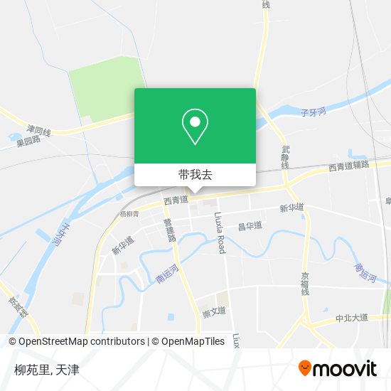 柳苑里地图