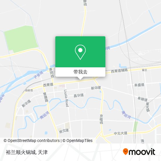 裕兰顺火锅城地图