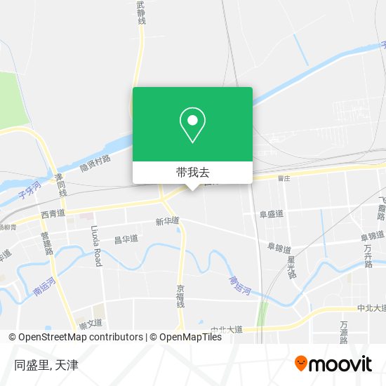 同盛里地图