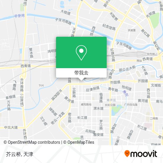 芥云桥地图