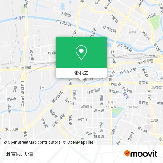 雅宣园地图