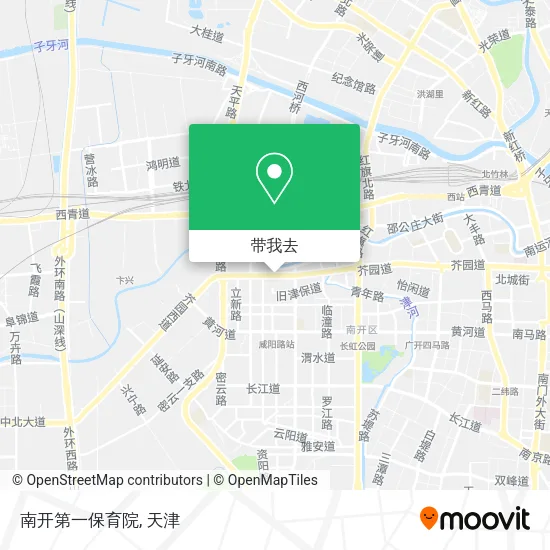 南开第一保育院地图