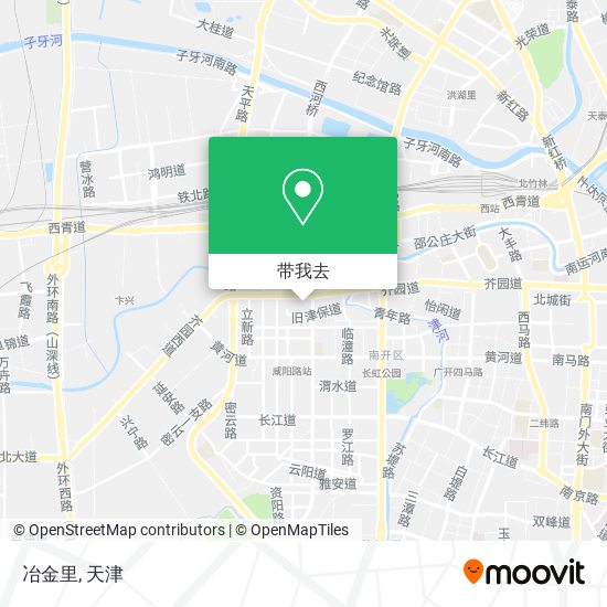 冶金里地图