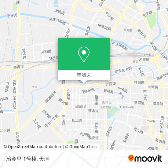 冶金里-1号楼地图