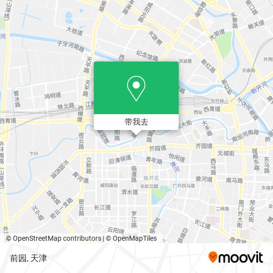 前园地图