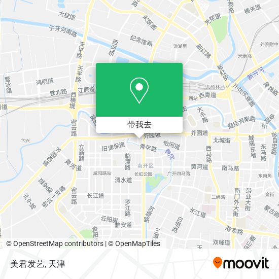 美君发艺地图