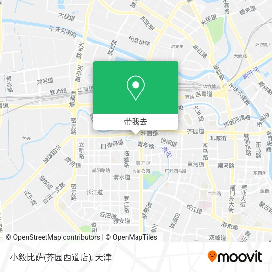 小毅比萨(芥园西道店)地图