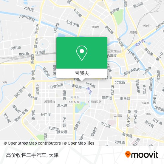 高价收售二手汽车地图