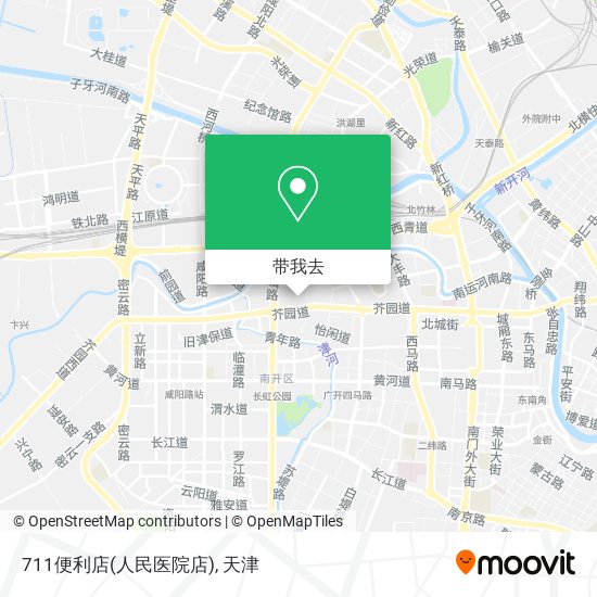 711便利店(人民医院店)地图