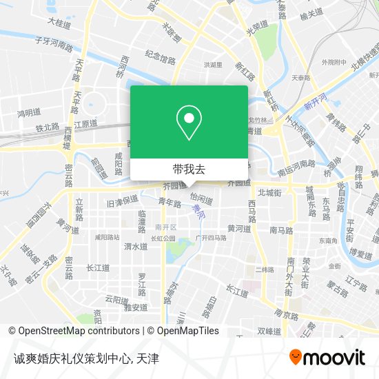 诚爽婚庆礼仪策划中心地图