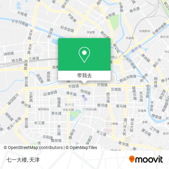 七一大楼地图