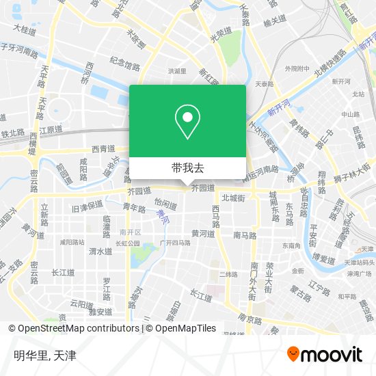 明华里地图